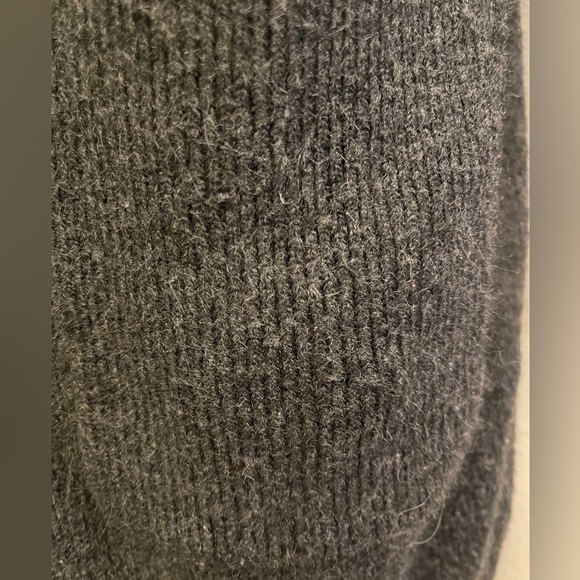 Forever 21 Dark Gray Pockets Knitted Long Cardigan - Picture 3 of 3